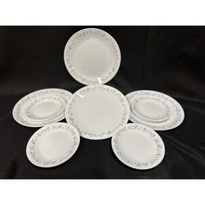 CORELLE by Corning USA Country Cottage 4 DINNER & 4 BREAD/DESSERT plates
